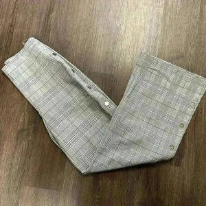 Plaid trousers